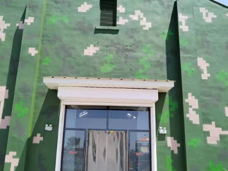 北屯地面数码迷彩漆施工注意事项